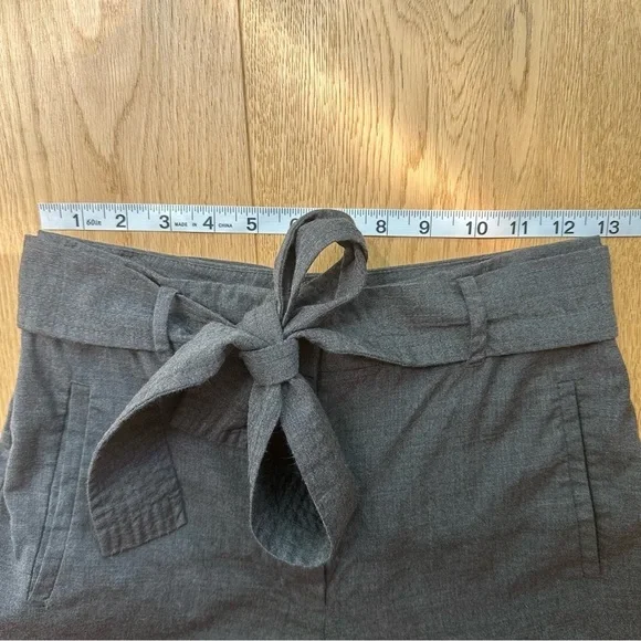 ARITZIA Wilfred  Tie-Front Pant Wool Straight Leg Trousers - 2 - Picture 11 of 14